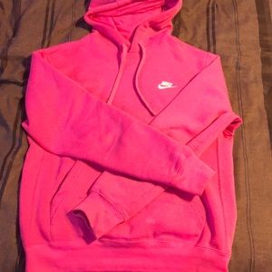 Pink Nike Hoodie
